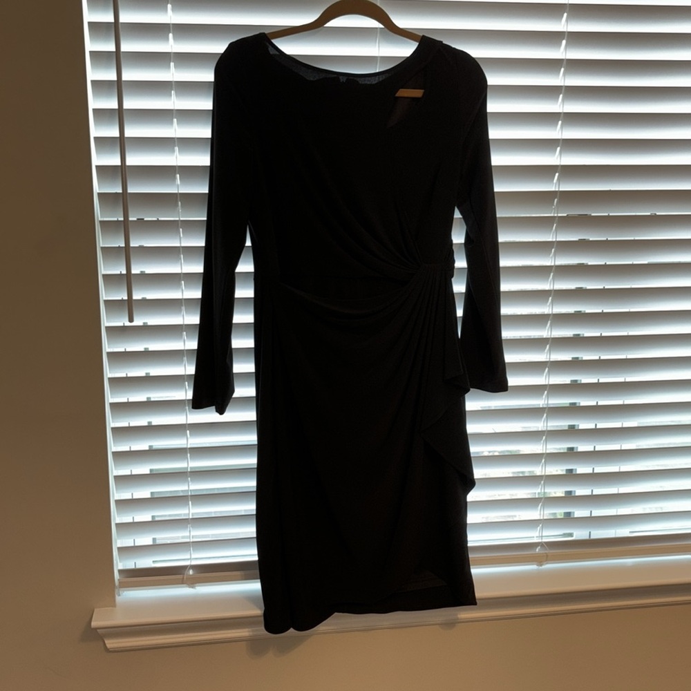 ADRIANNA PAPPELL Black Dress - Picture 3 of 7
